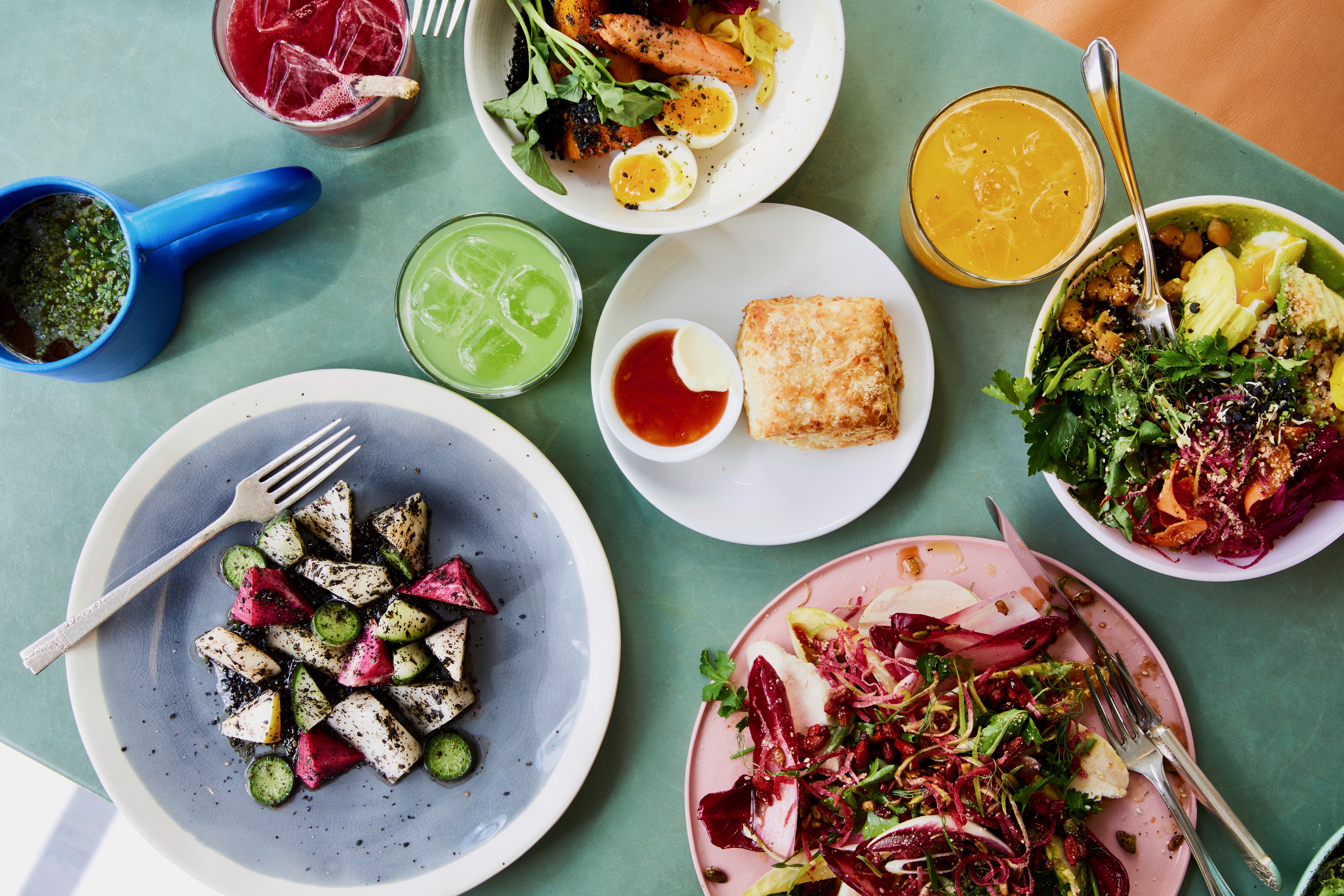 De Maria - Lunch Spread (credit Nicole Franzen)