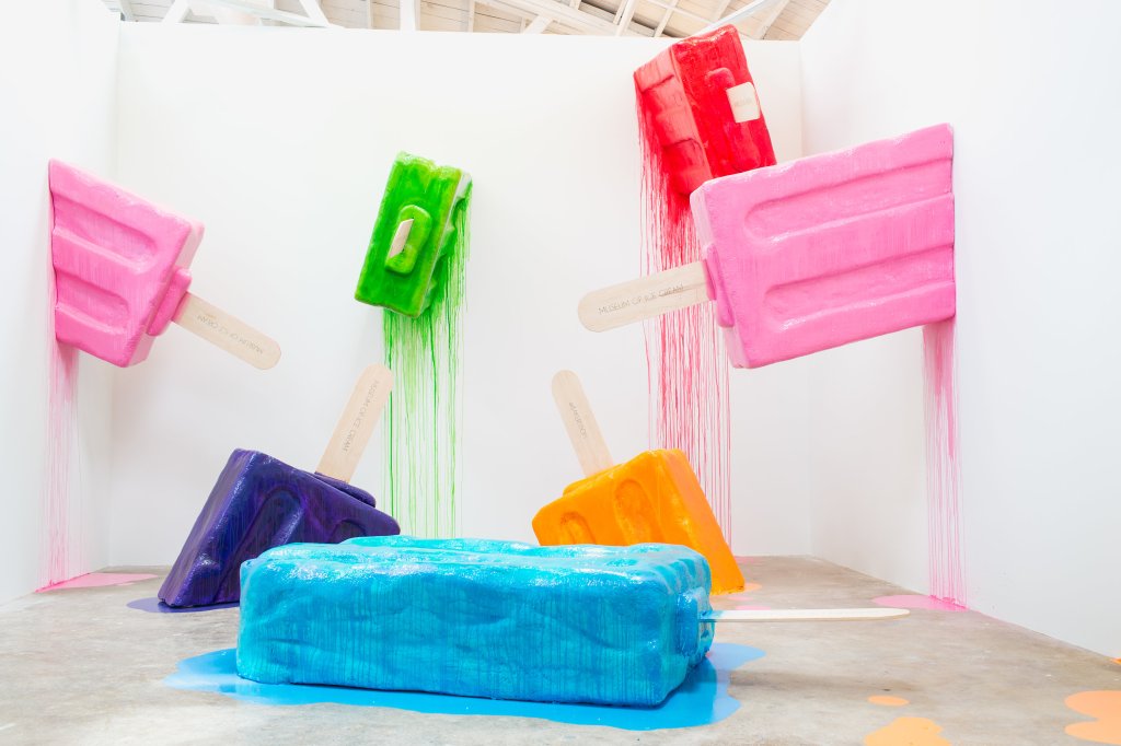 INSIDE THE MUSEUM OF ICE CREAM IN LOS ANGELES