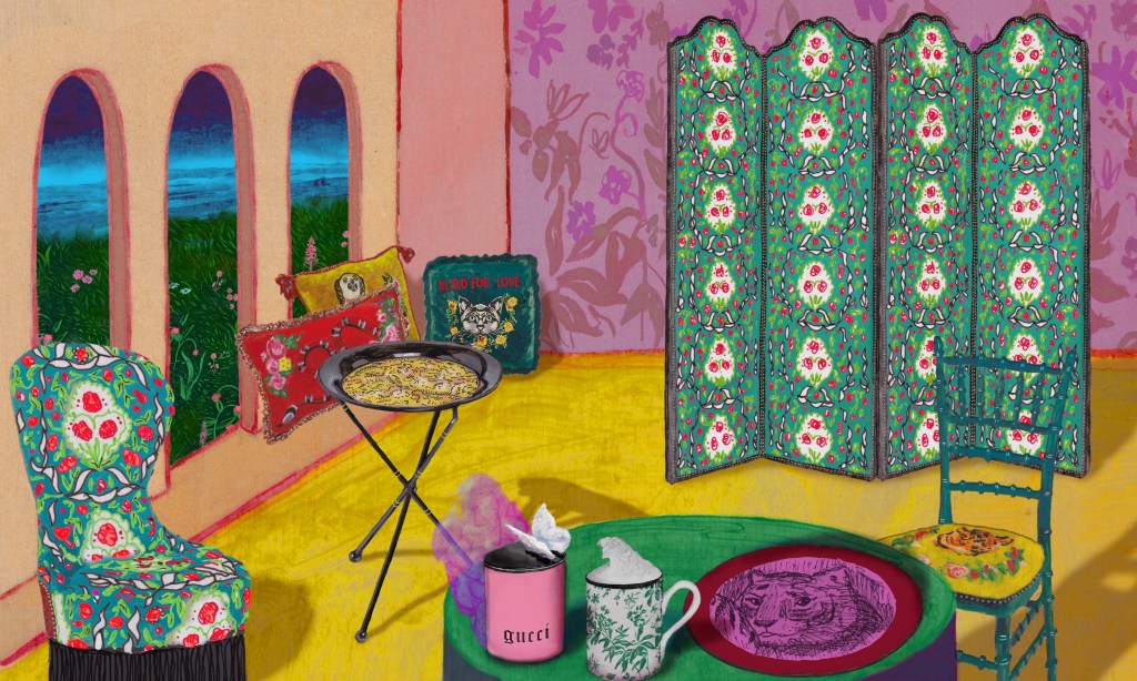 INTERIOR CRUSH: THE NEW HOME COLLECTION “GUCCI&nbsp;DECOR”