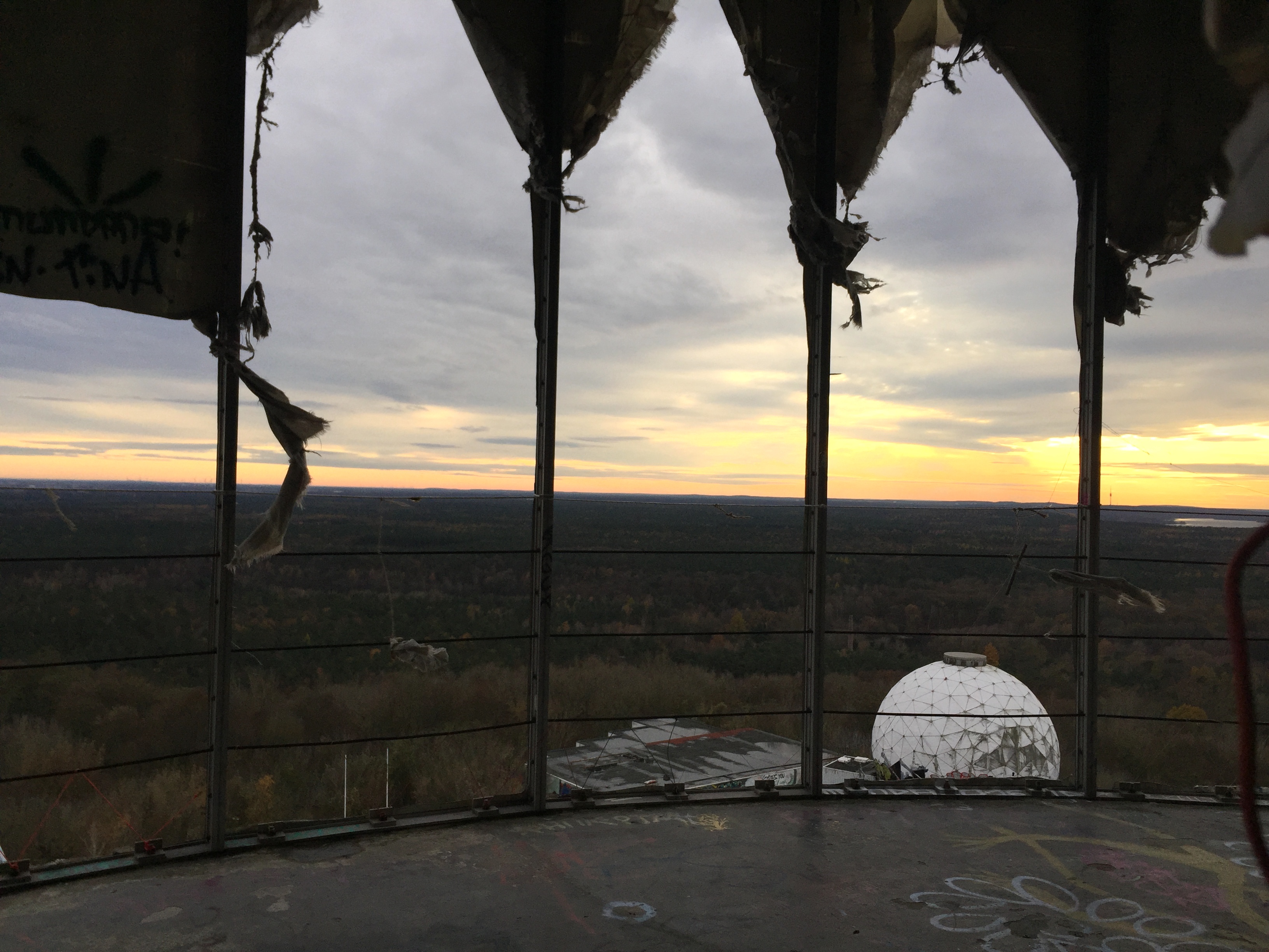 Teufelsberg Berlin Street art places to see Berlin The better places Germany travel blog