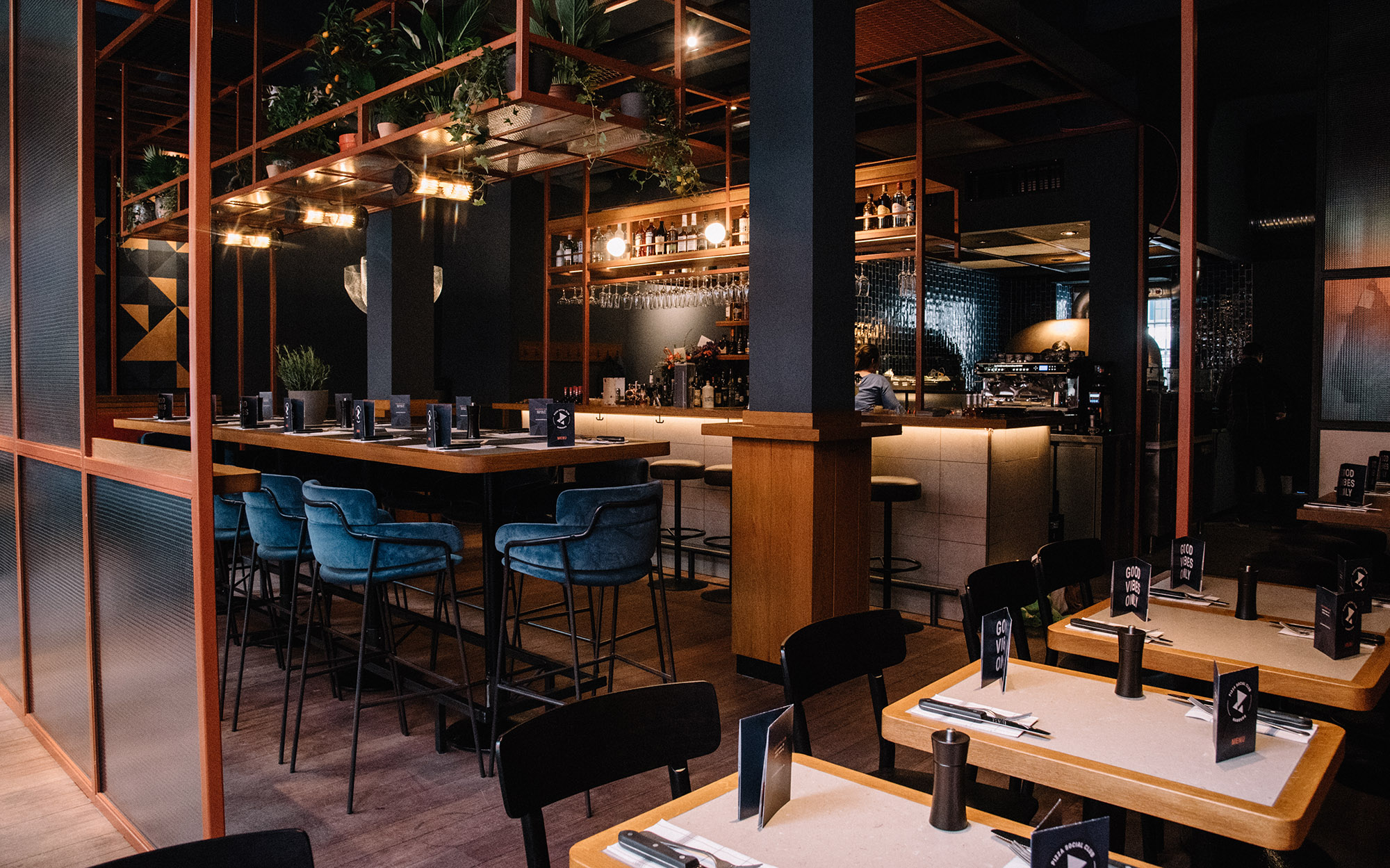 Best Pizza Restaurant Hamburg Pizza Social Club Interior