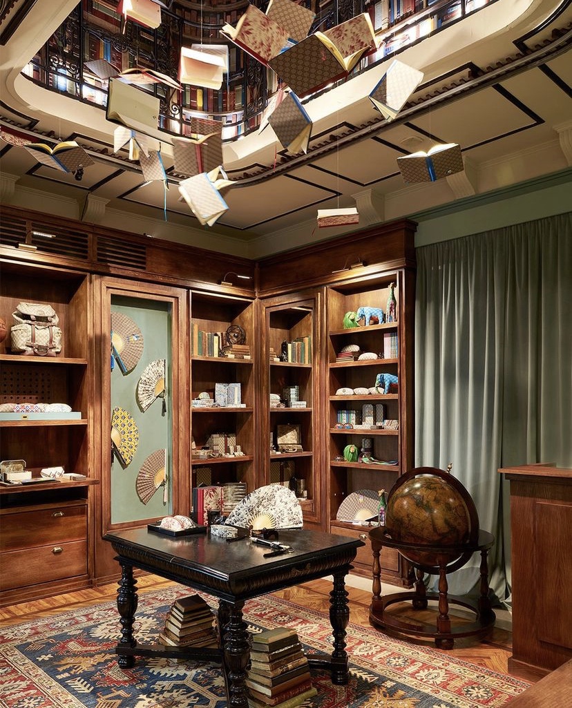 THIS ENCHANTED STATIONARY SHOP BY GUCCI COULD BE FROM ALICE IN&nbsp;WONDERLAND